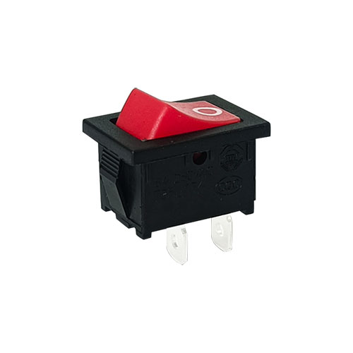 SPST Red Rocker Switch