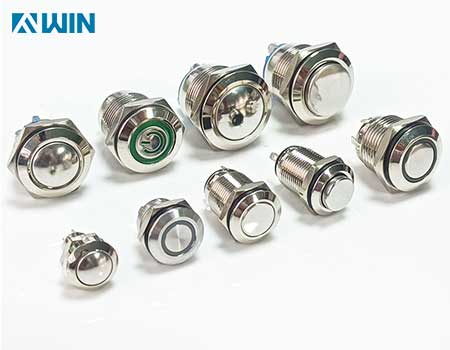 metal push button switches